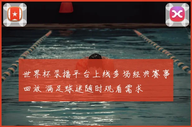 世界杯录播平台上线多场经典赛事回放 满足球迷随时观看需求